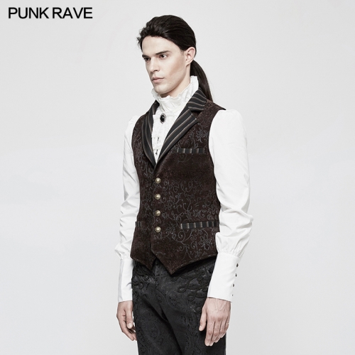 PUNK RAVE Gothic vests mens waistcoats Y-807