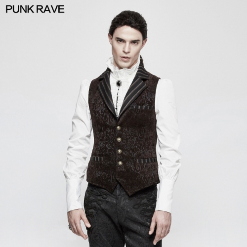 PUNK RAVE Gothic vests mens waistcoats Y-807