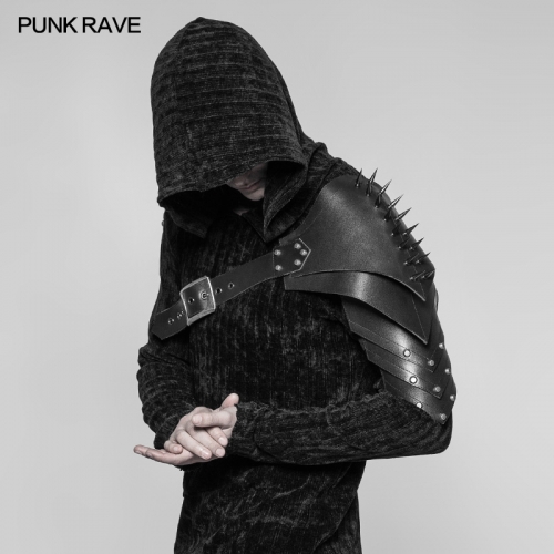 Punk Black Cone Nail Armor scapula PUNK RAVE WS-276