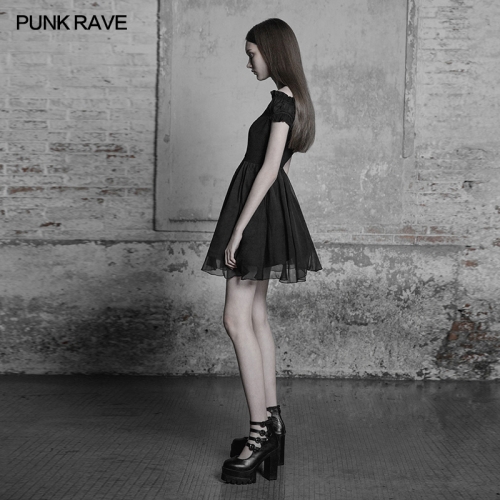 Punk Rave Off Shoulder Lolita Bandage Dress OPQ-338LQF