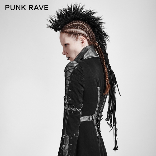 PUNK RAVE punk festival black head wear S-196