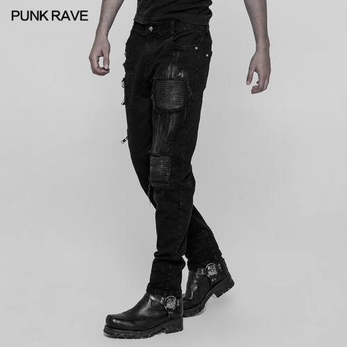 PUNK RAVE  Punk Decadent  men Trousers  WK-339