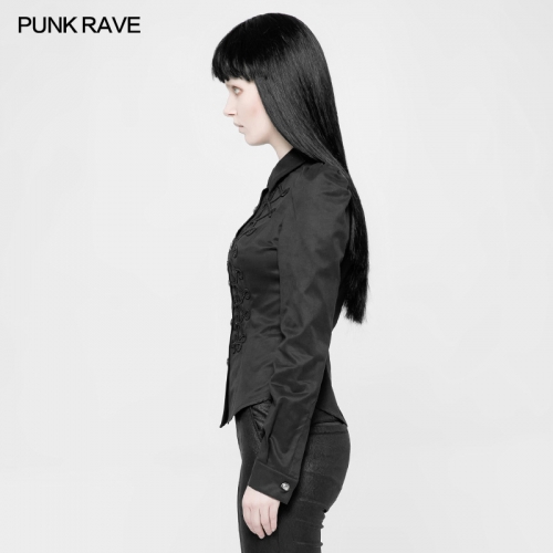 Punk lady long sleeve shirt women blouse WY-883