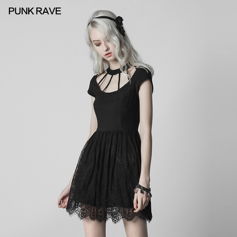 lace rave outfit