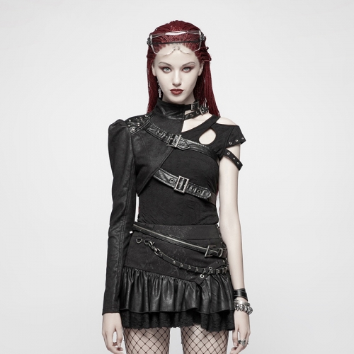 Punk Rave WY-952 One-arm Steampunk Short Coat