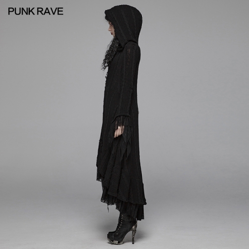 Gothic Woolen Cardigan Sweater WM-047BMF