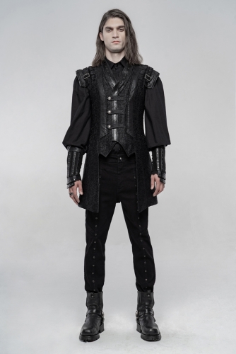 Punk Hanfu Medium-length Waistcoat WY-1255MJM