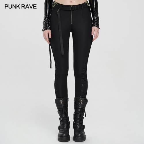 Punk stretch leggings WK-426XCF