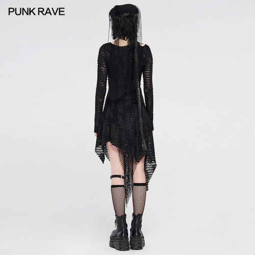 Punk Asymmetrical dress  WQ-479LQF
