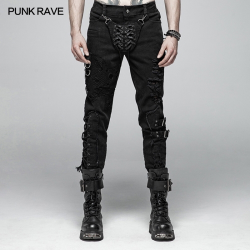 Punk Personality Vintage Trousers WK-368XCM