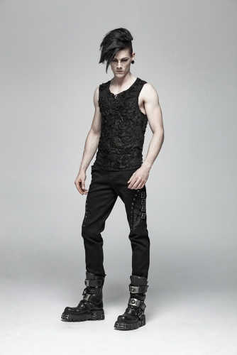 Punk Hollow out Vest WT-563BXM