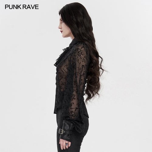 Steampunk long sleeve blouse WY-1201CCF