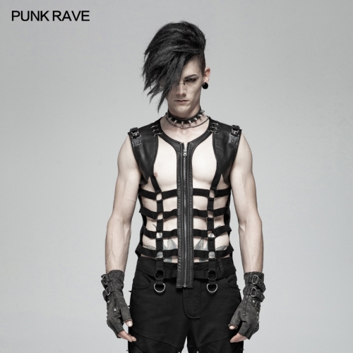 Punk Personality Skeleton Vest WT-565MJM