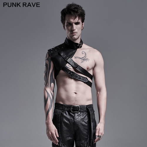 Punk men's one-arm shoulder armor WY-1293XDM