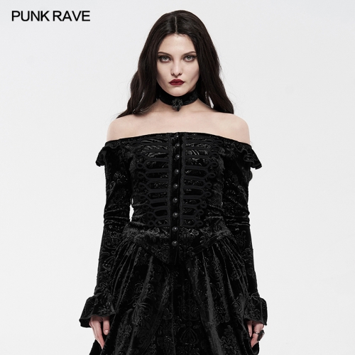 Victoria royal  palace Velvet shirts WY-1220CCF