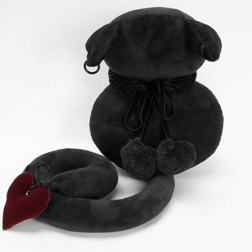 Gothic Faceless Black Cat Toy JG-001ZH