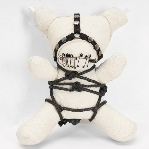 Gothic Dark Taboo bear toy JG-002XH-WH