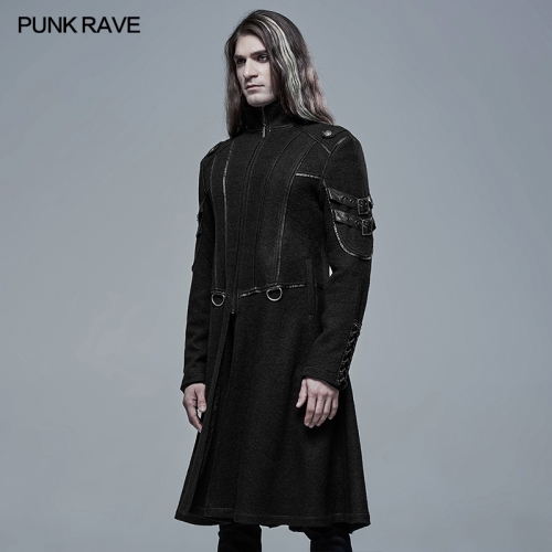 Punk Cool Segmentation Medium Long Jacket WY-1341XCM
