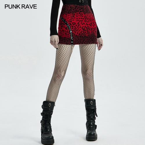 Punk Hot Girls Skirt WQ-541BQF