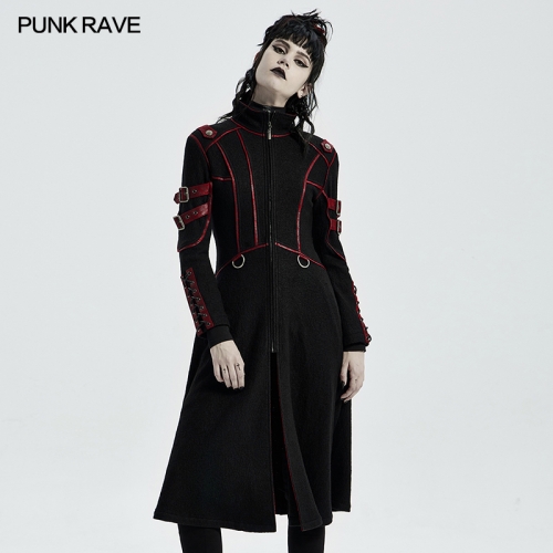 Punk Casual Mid Length Coat WY-1302XCF