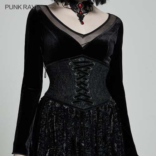 Gothic corset collect waist corset  WS-428YDF