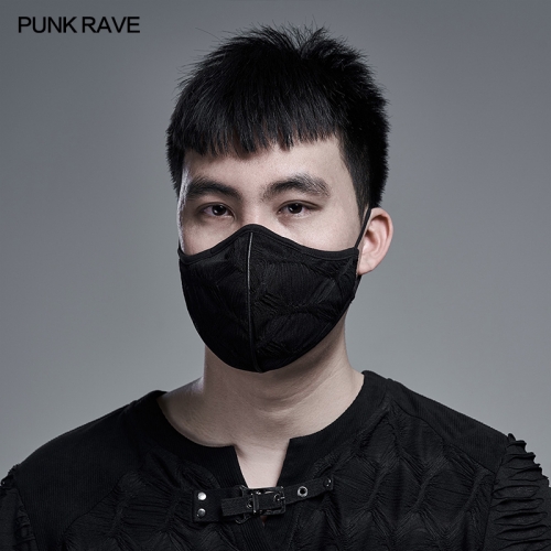 Punk Rave Gothic daily simple style unisex mask WS-434KZ