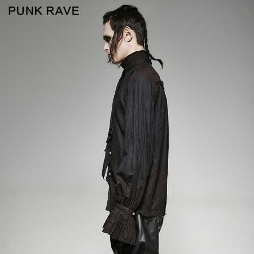 Punk Noble Linen Men Shirt  Y-714