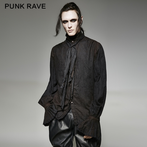 Punk Noble Linen Men Shirt  Y-714