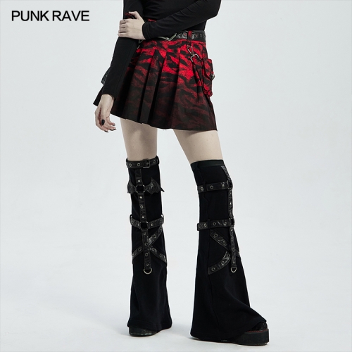 Dip dye  PUNK A hem half skirt