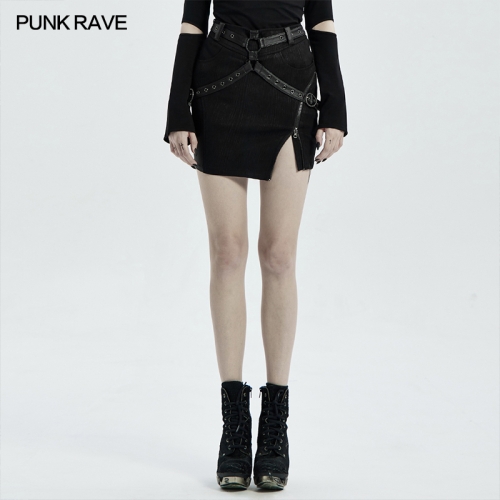 Punk half skirt