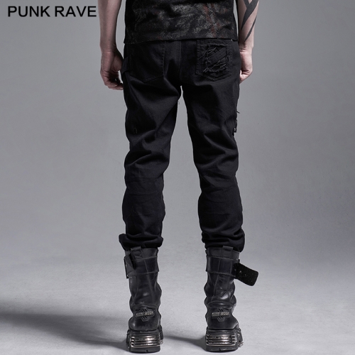 Punk decadent trousers