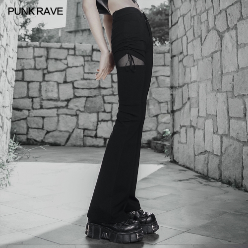 Sexy elastic flared pants