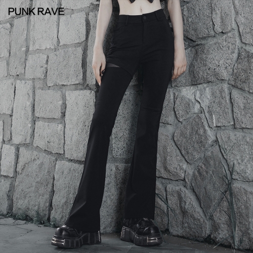 Sexy elastic flared pants