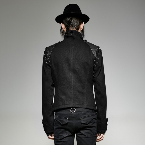 PUNKRAVE Military Uniform Short Coat Y-721