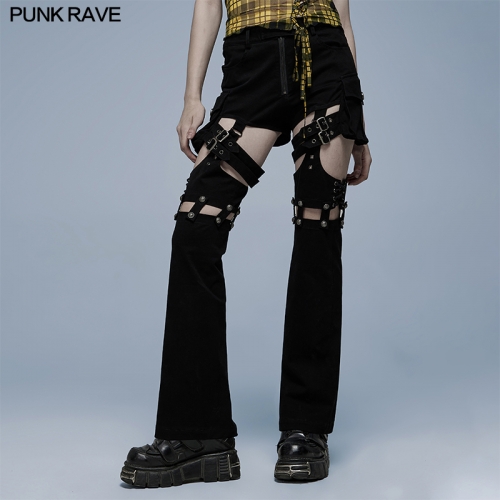 Punk stylish long pants WK-486XCF