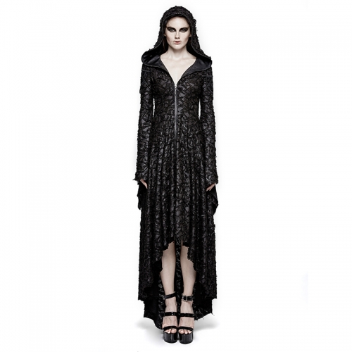 Punk Rave Knitted Christmas Hooded Dress Q-308