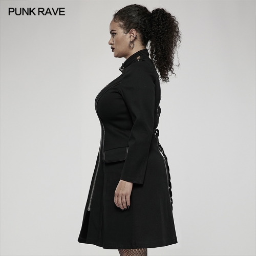 Punk Plus Size military style dress DQ-580LQF