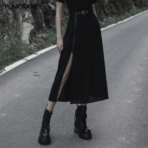Minimalist Thin Two-Wear Half Skirt OPQ-1218BQF