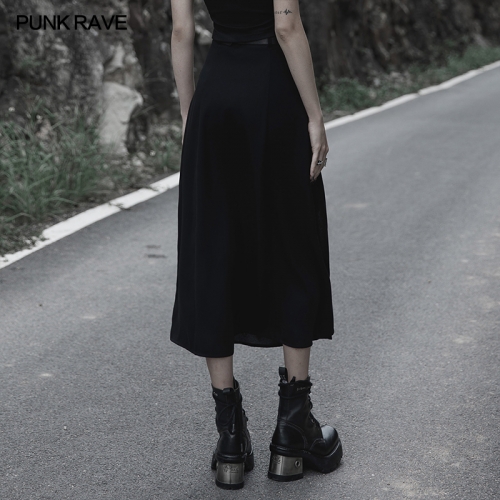 Minimalist Thin Two-Wear Half Skirt OPQ-1218BQF