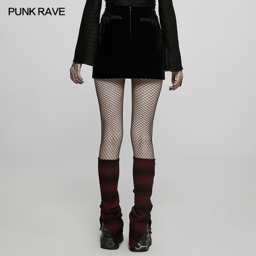Gothic Applique Skirt WQ-566BQF