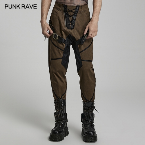 Waste Earth Style Harem Pants WK-563XCM