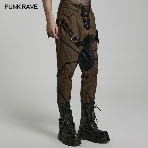 Waste Earth Style Harem Pants WK-563XCM