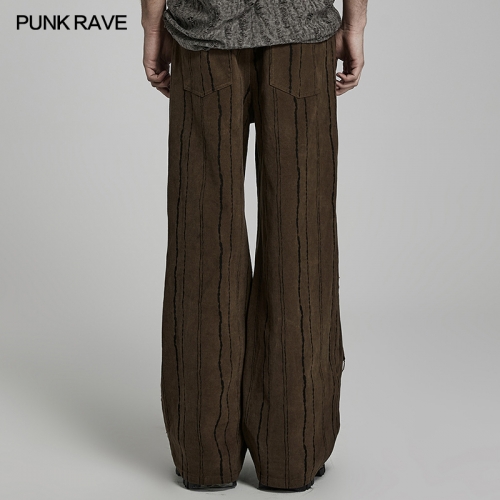 Street Style Ripped Mesh Pants WK-557DQM