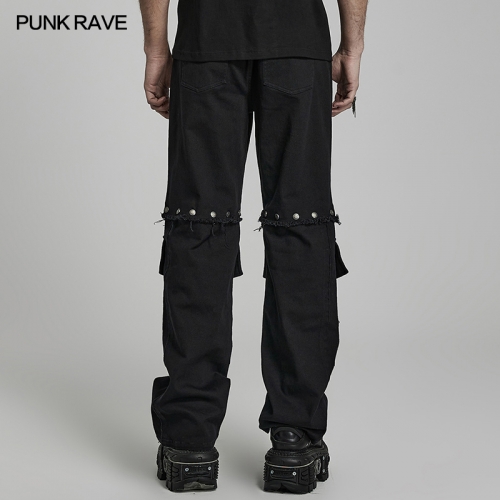 Punk Detachable Pants WK-558NCM