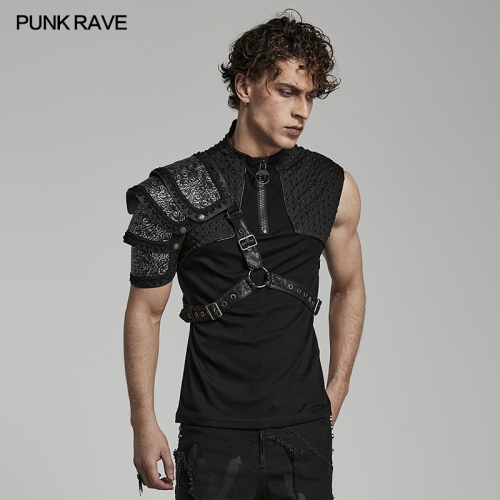 Goth Man Shoulder Armor WS-553BDM