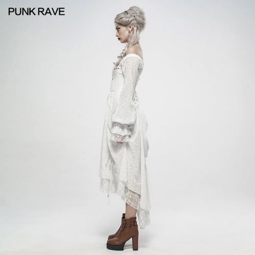 Punk Rave Victory day vintage dress WQ-439LQF