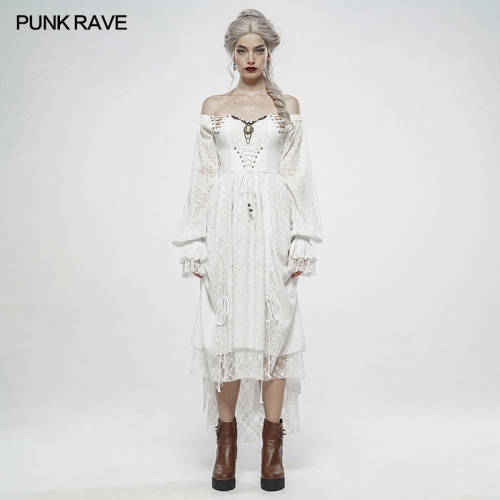 Punk Rave Victory day vintage dress WQ-439LQF