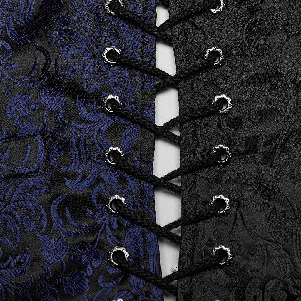 JACQUARD WRAP WITH SIDE SPLITS CRYSTAL CASTLE