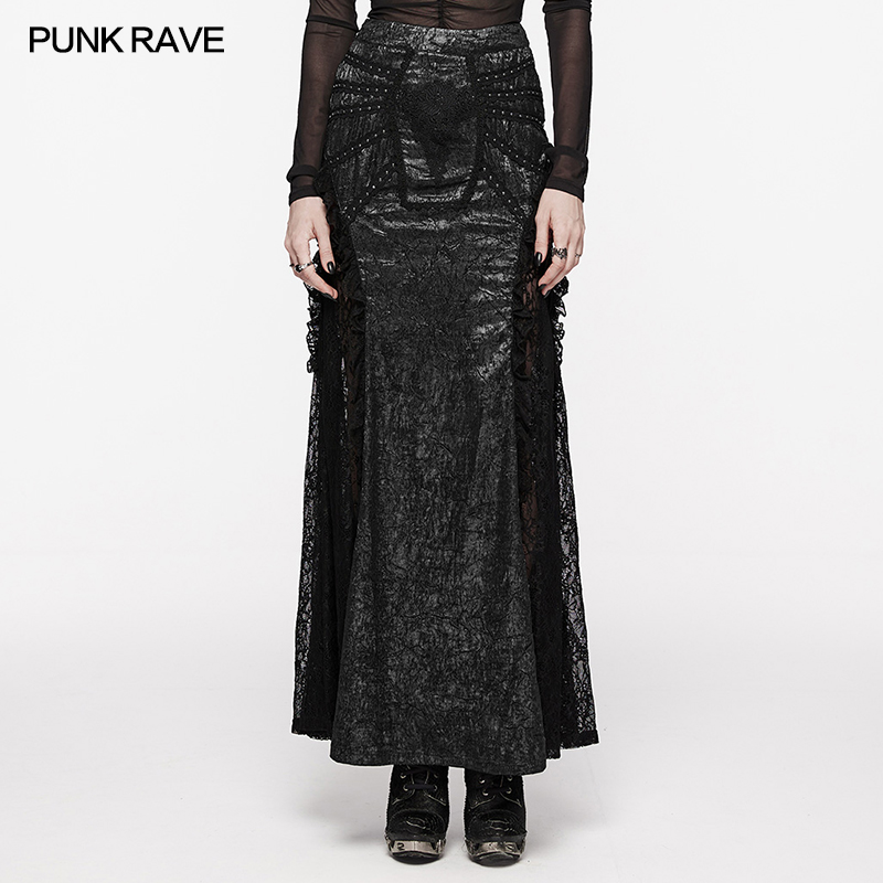 See-Through And Ruffle Decoration Creepy Vampire Coffin Element Design ...