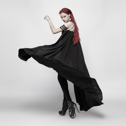Punk Cape With Chain WY-968DPF